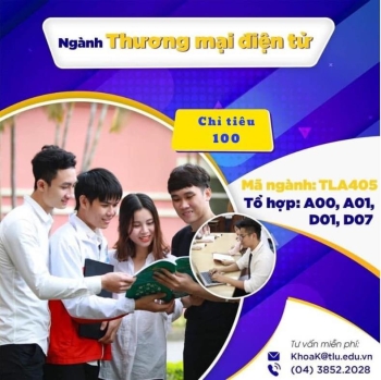 Khám Phá Ngành Thương Mại Điện Tử Siêu Hot Tại Đại Học Thủy Lợi – Nơi Tương Lai Kinh Doanh Bùng Nổ!